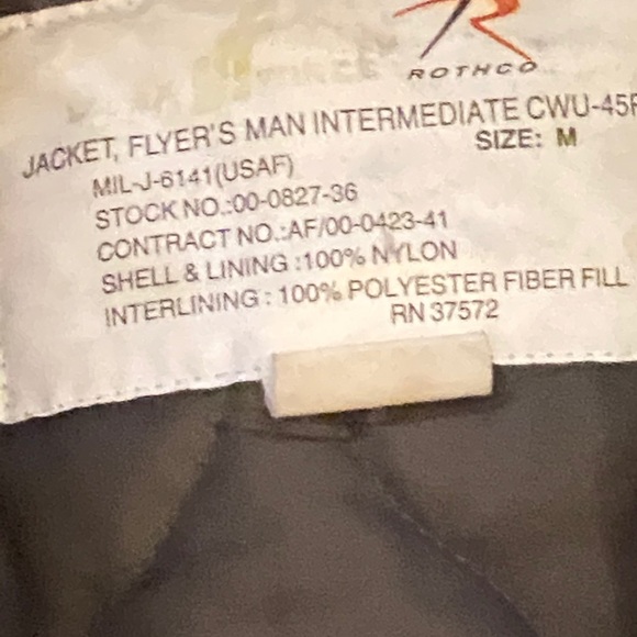 Usaf bomber flying jacket - Picture 3 of 3